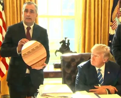 Intel meeting with Trump turned into a really awkward infomercial