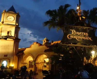 Pirates of Caribbean Ride Disney World