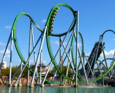 The Incredible Hulk at Universal Studios