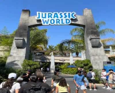 Universal Studios Jurassic Park Ride