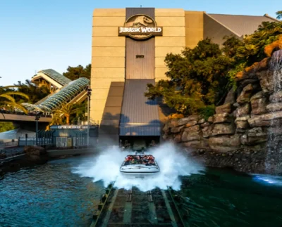 Theme Park Rides at Universal Studios Hollywood