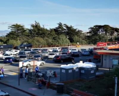 Parking Lots Near the Golden Gate Bridge