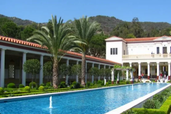 The Getty Villa in Pacific Palisades