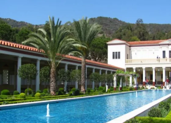 The Getty Villa in Pacific Palisades